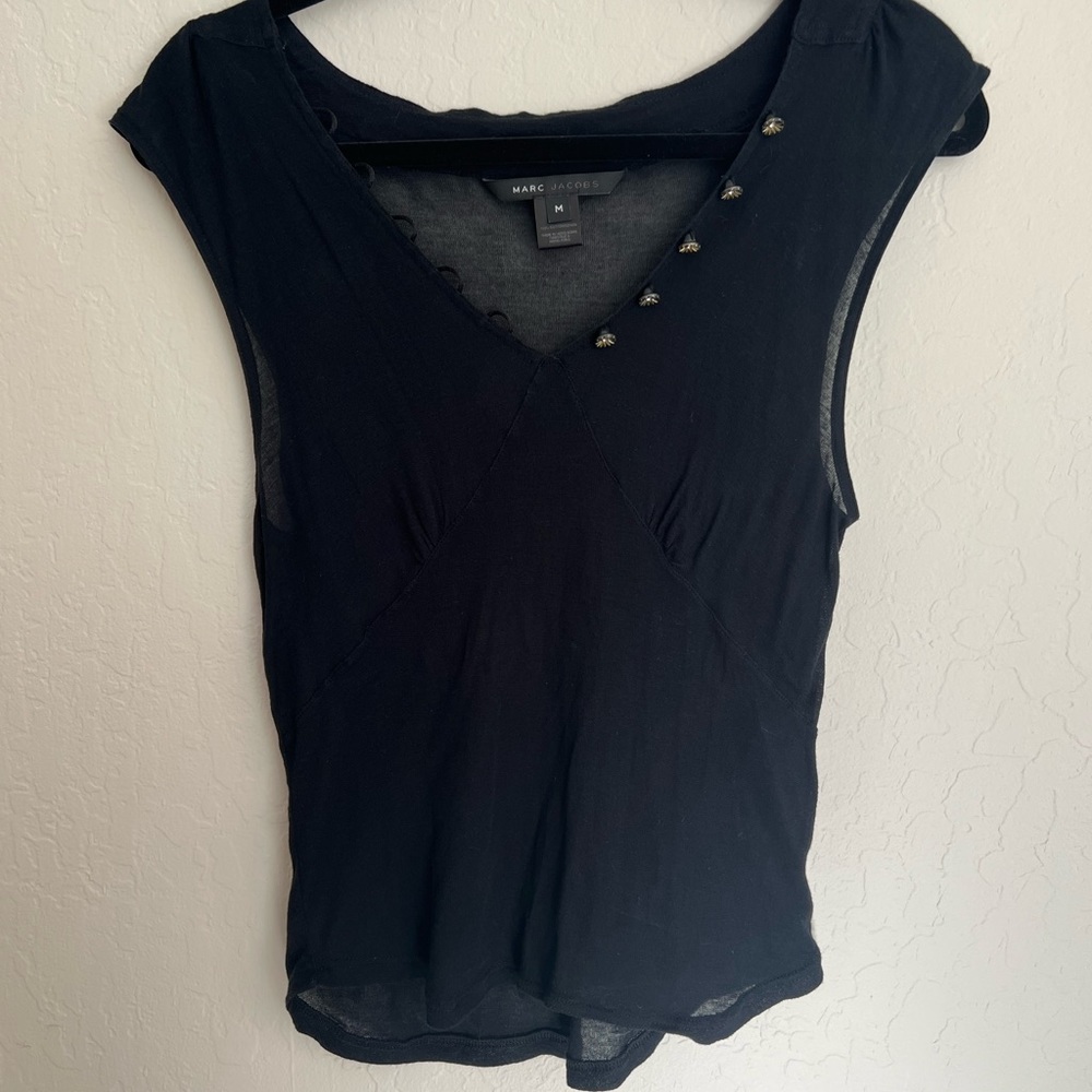 Marc Jacobs semi sheer top M